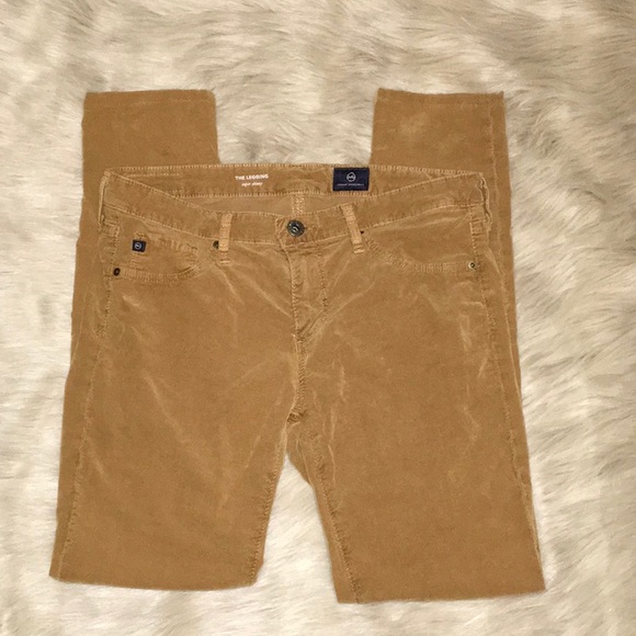 Ag Adriano Goldschmied Denim - AG Adriano Goldschimed Brown Corduroy Pants 27